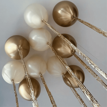 Набор шаров под потолок Праздничная формула Золото 0004780 фото