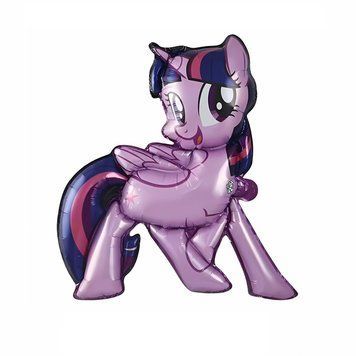 Шар фольгированный фигурный 56х58 см Пони Твайлайт Спаркл My Little Pony Сирень 11578 фото