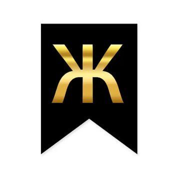 Буква Ж на флажке 16*12 см для индивидуальных надписей Черный и золото 09411 фото